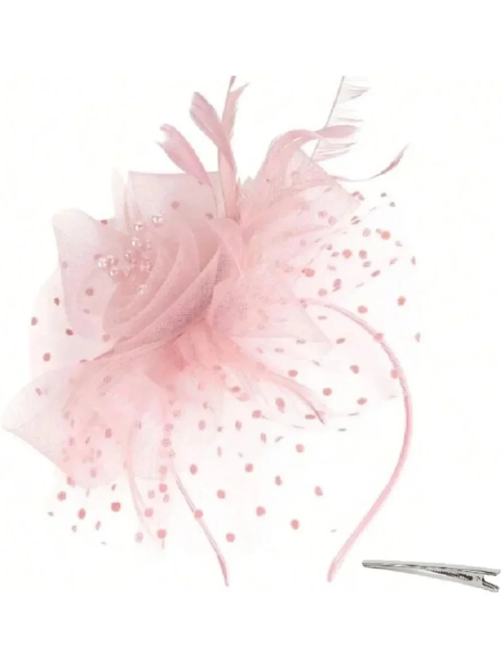 Elegant Tea Party Fascinator Hat for Women | Kentucky Derby Headband Accessory